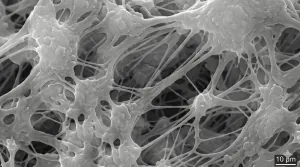 Macro view of a 5 micron PP sediment filter