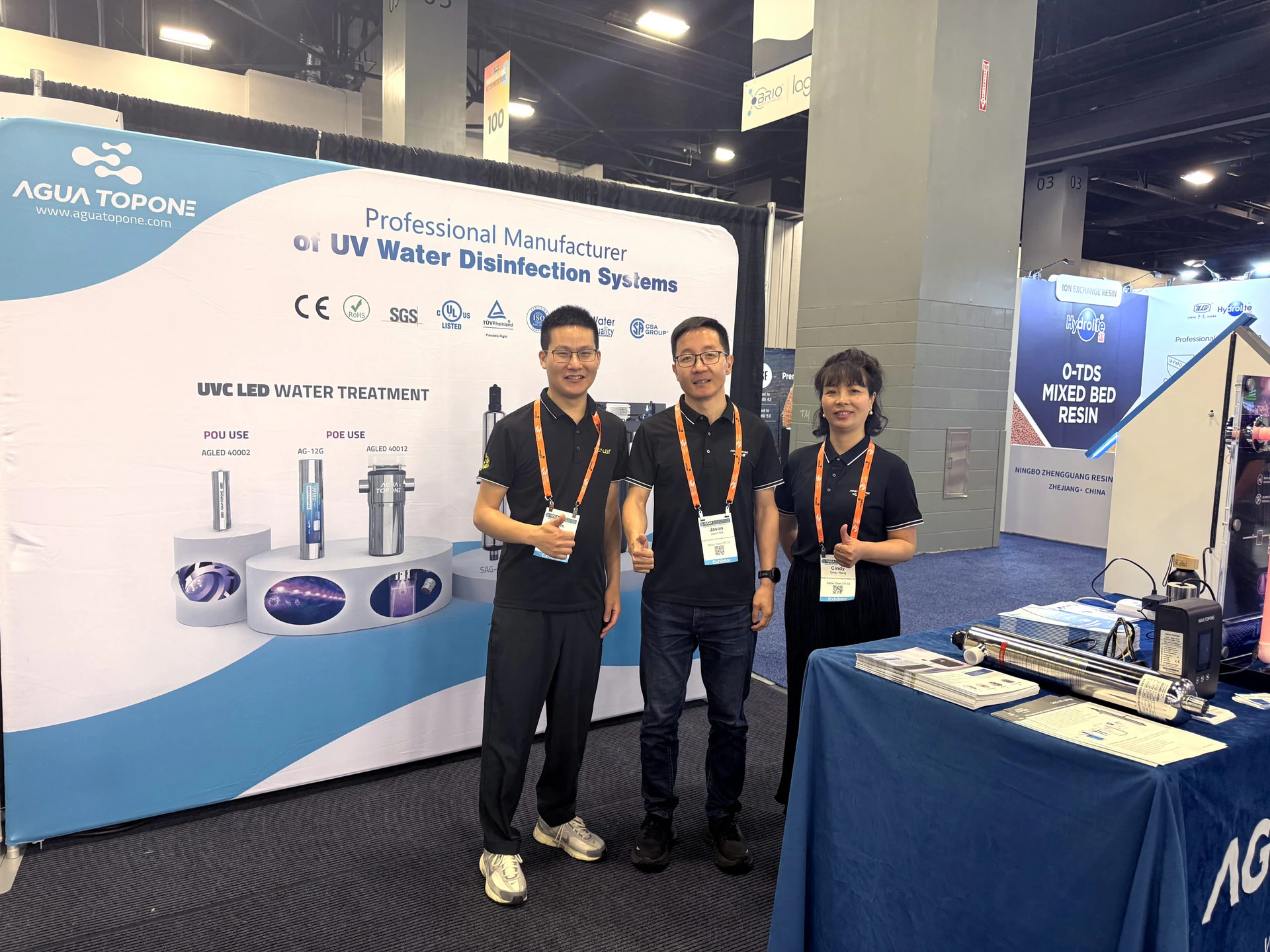 Agua Topone Showcases the Future of Chemical-Free Disinfection with UVC LED Innovations at WQA 2026