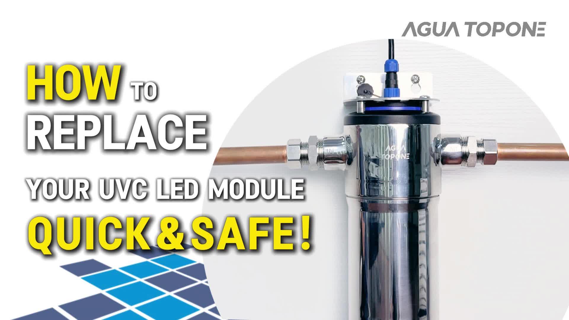 AGLED-40012 UVC LED module replacement video preview